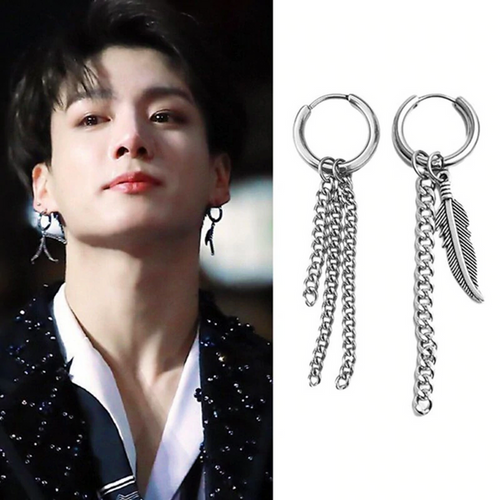 [BTS] 1 Pair Jungkook ''Feather'' Earrings