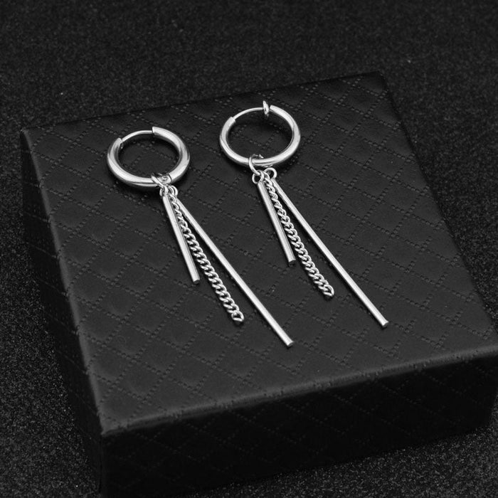 BTS Jungkook Style Stainless Steel Earring/Ear Clip
