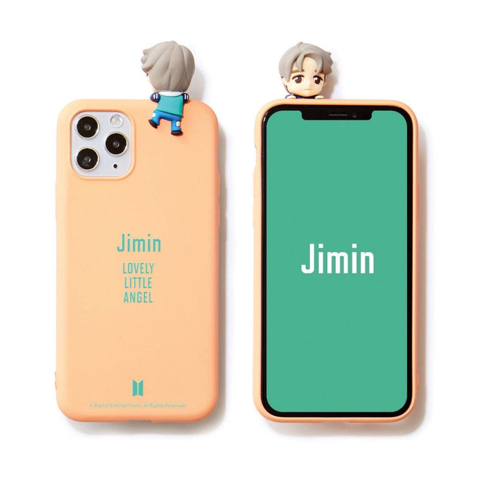 BTS Official CHARACTER Figure Color Jelly Case Nickname Version (for iPhone and Samsung)