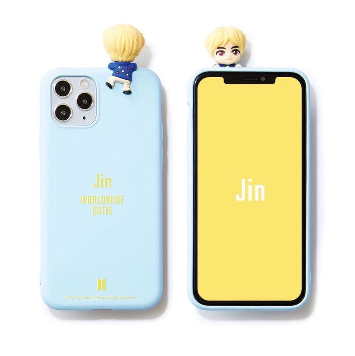 BTS Official CHARACTER Figure Color Jelly Case Nickname Version (for iPhone and Samsung)