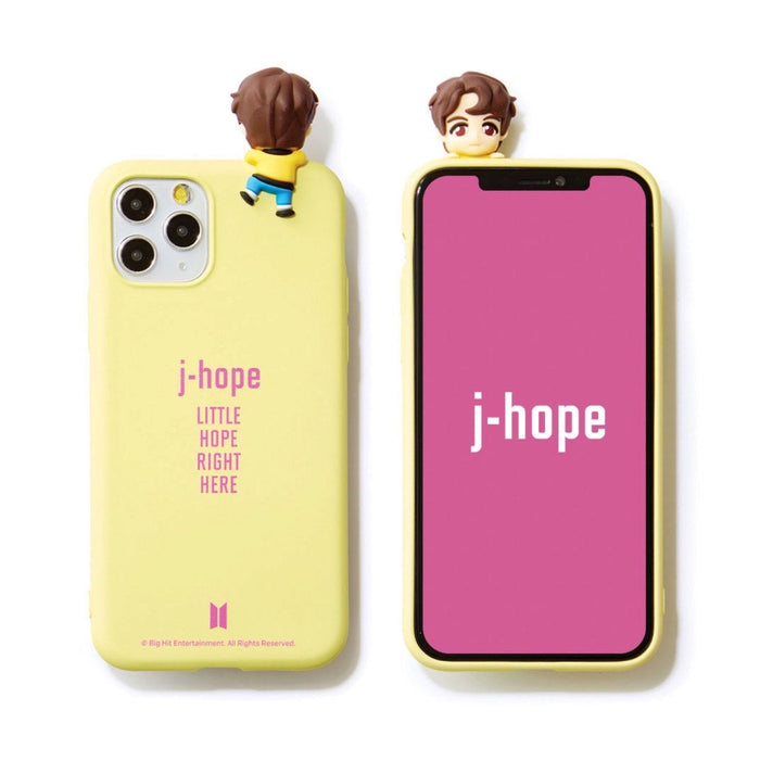 BTS Official CHARACTER Figure Color Jelly Case Nickname Version (for iPhone and Samsung)