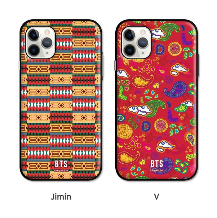 BTS OFFICIAL IDOL OPEN Card Case + Mirror (for Samsung)