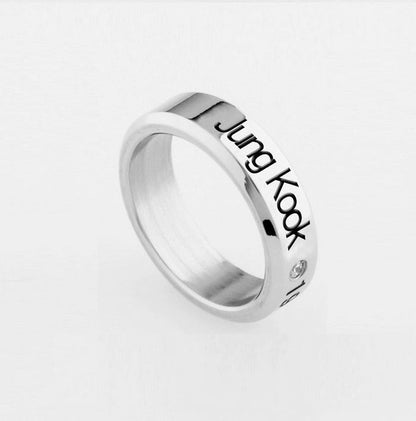 [BTS] Stainless Steel BTS Rings
