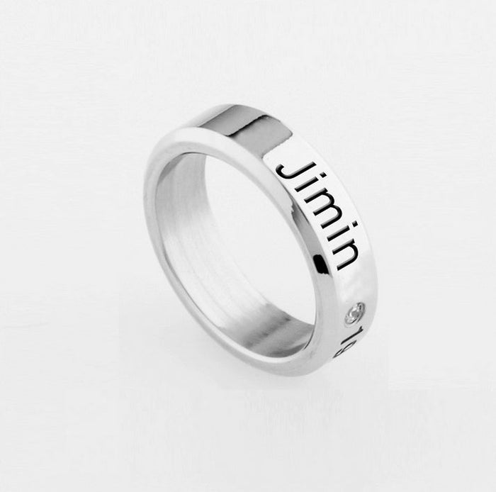 [BTS] Stainless Steel BTS Rings