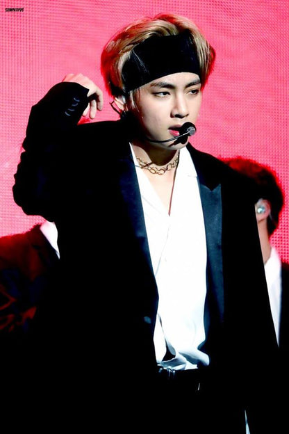 [BTS] Taehyung Stainless Steel Choker