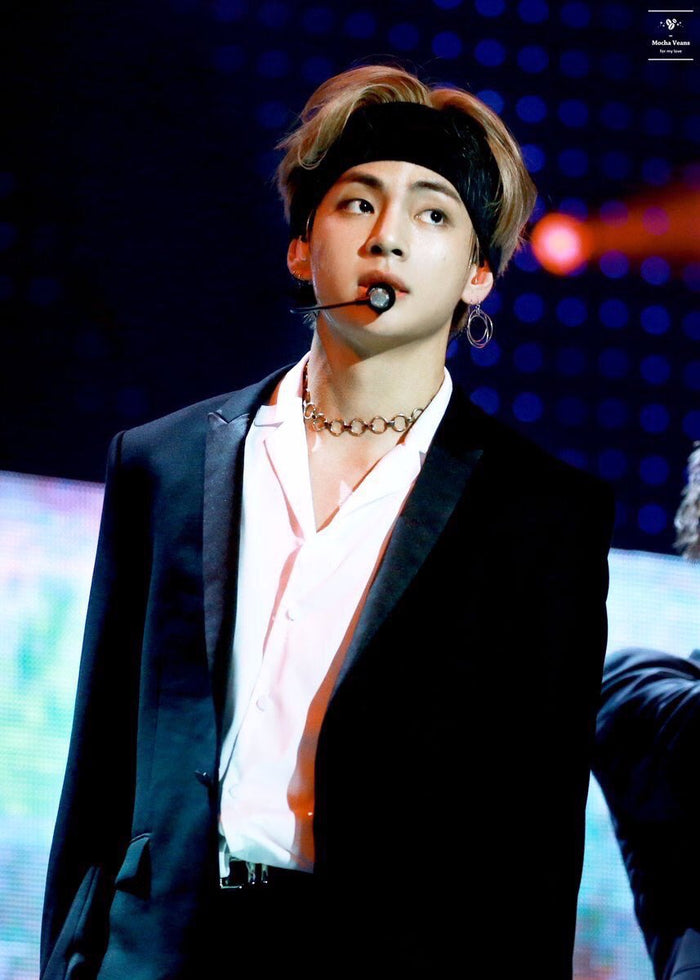 [BTS] Taehyung Stainless Steel Choker