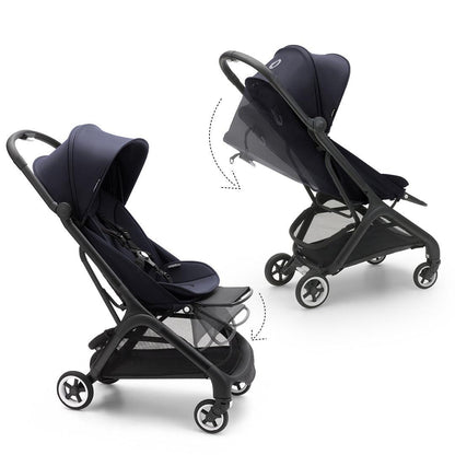 Bugaboo Butterfly Travel Pushchair - Black/Stormy Blue
