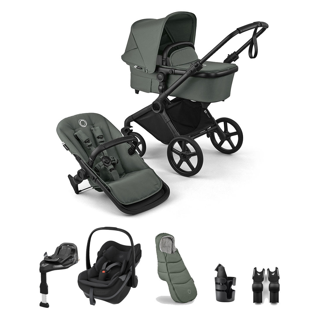 Bugaboo Cub + Pebble Slide Pro Ultimate Newborn Bundle