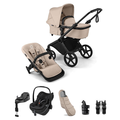 Bugaboo Cub + Pebble Slide Pro Ultimate Newborn Bundle