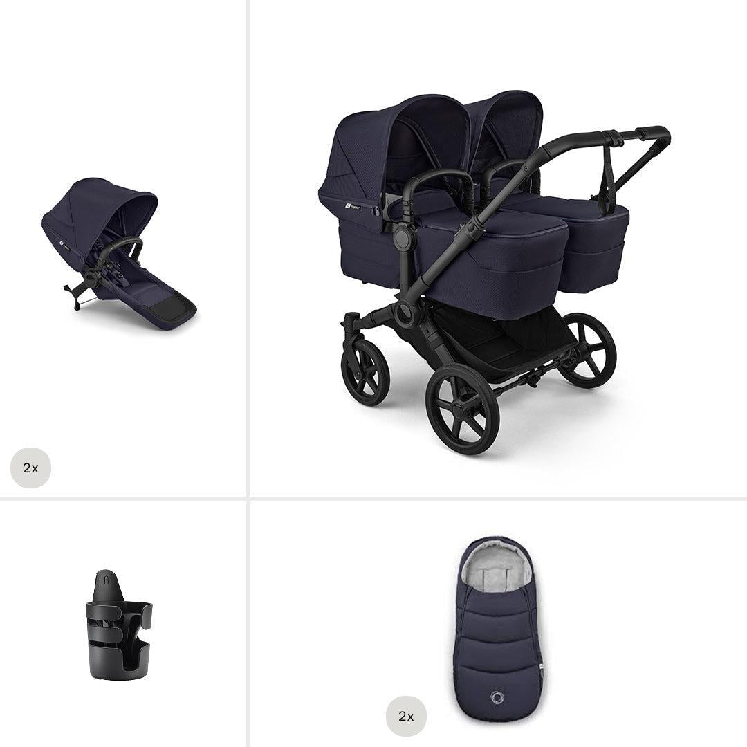 Bugaboo Donkey 6 Twin Essential Stroller Bundle
