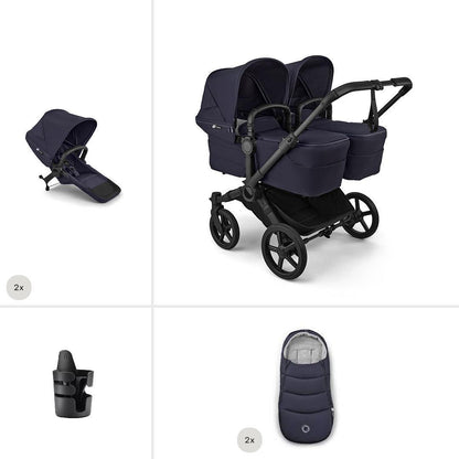 Bugaboo Donkey 6 Twin Essential Stroller Bundle