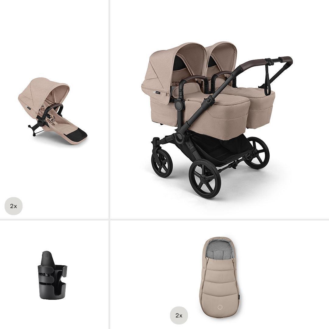 Bugaboo Donkey 6 Twin Essential Stroller Bundle