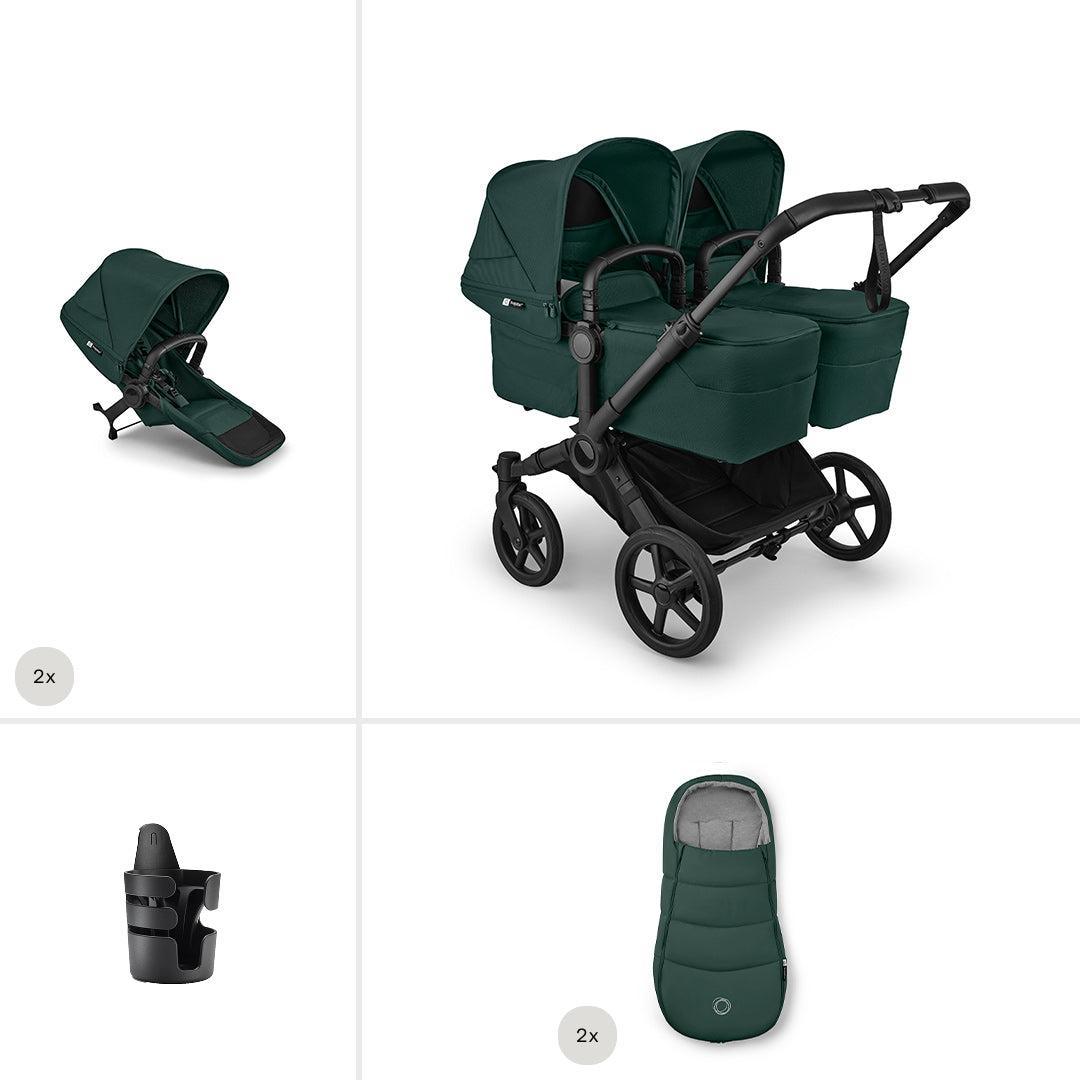 Bugaboo Donkey 6 Twin Essential Stroller Bundle