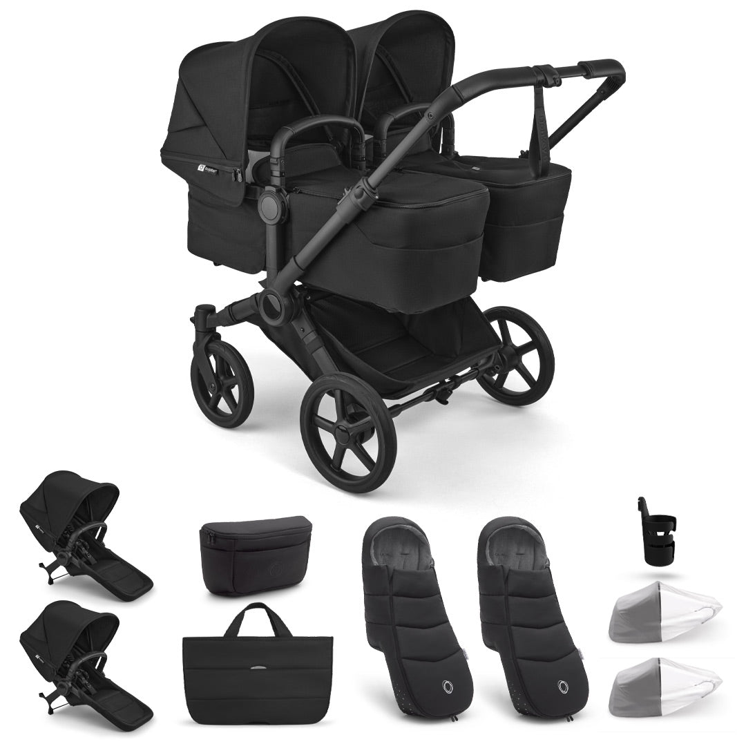 Bugaboo Donkey 6 Twin Essential Stroller Bundle