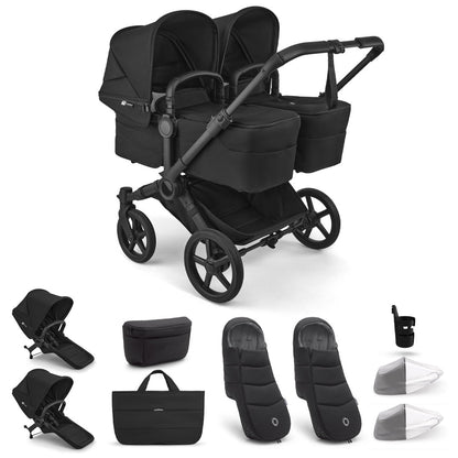Bugaboo Donkey 6 Twin Essential Stroller Bundle
