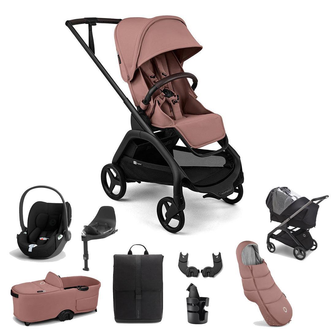 Bugaboo Dragonfly Plus Ultimate + Pebble Slide Pro Travel System