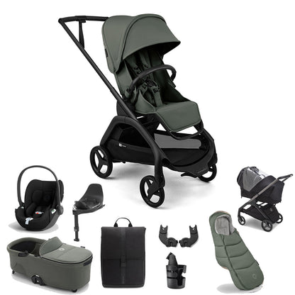 Bugaboo Dragonfly Plus Ultimate + Pebble Slide Pro Travel System