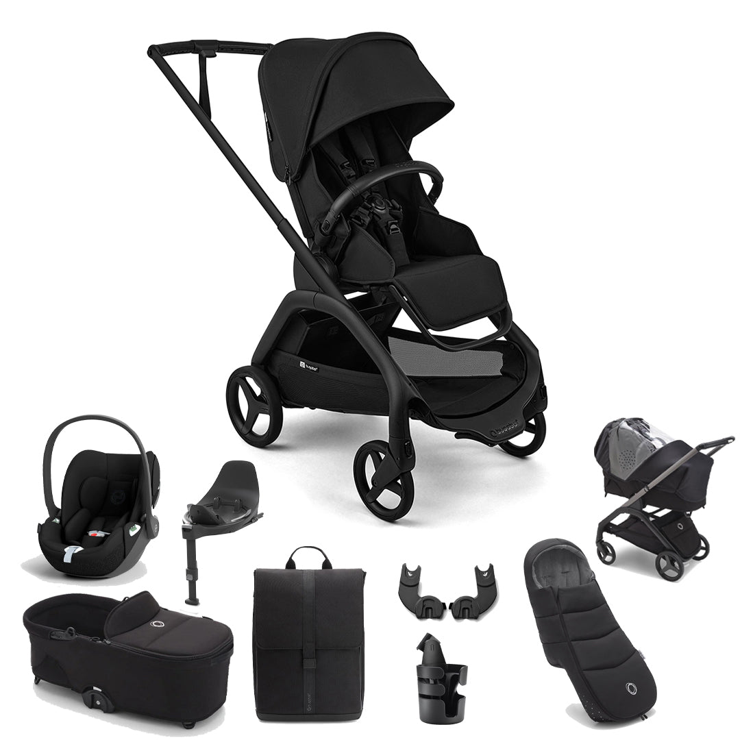 Bugaboo Dragonfly Plus Ultimate + Pebble Slide Pro Travel System