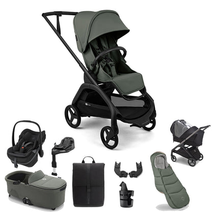 Bugaboo Dragonfly Plus Ultimate + Pebble Slide Pro Travel System