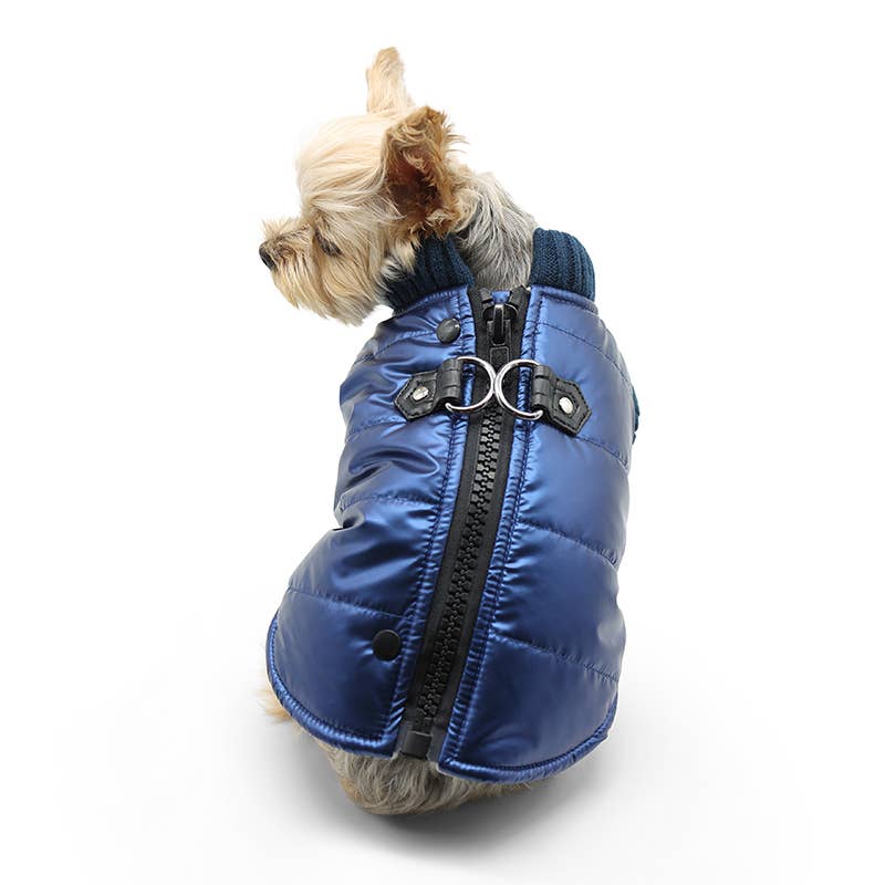 Dogo Pet - Runner Coat Metallic Blue