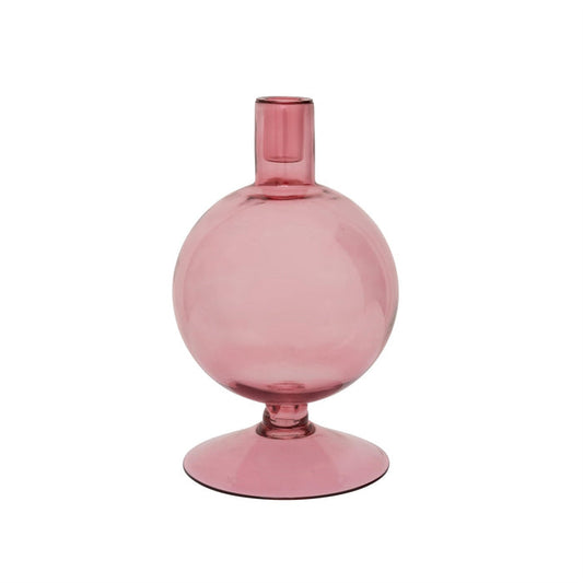 Cameo Brown Candleholder