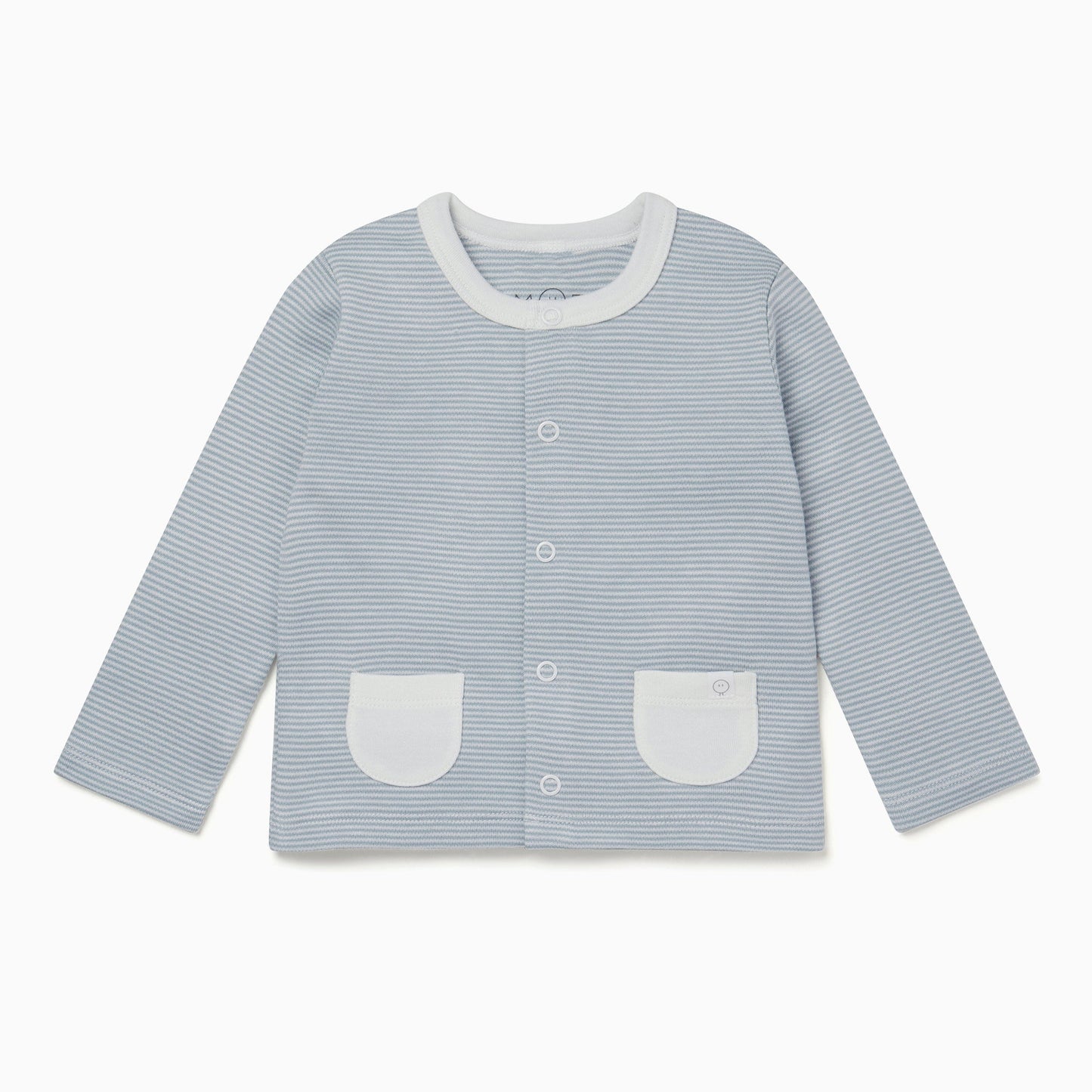Cardigan - Blue Stripe
