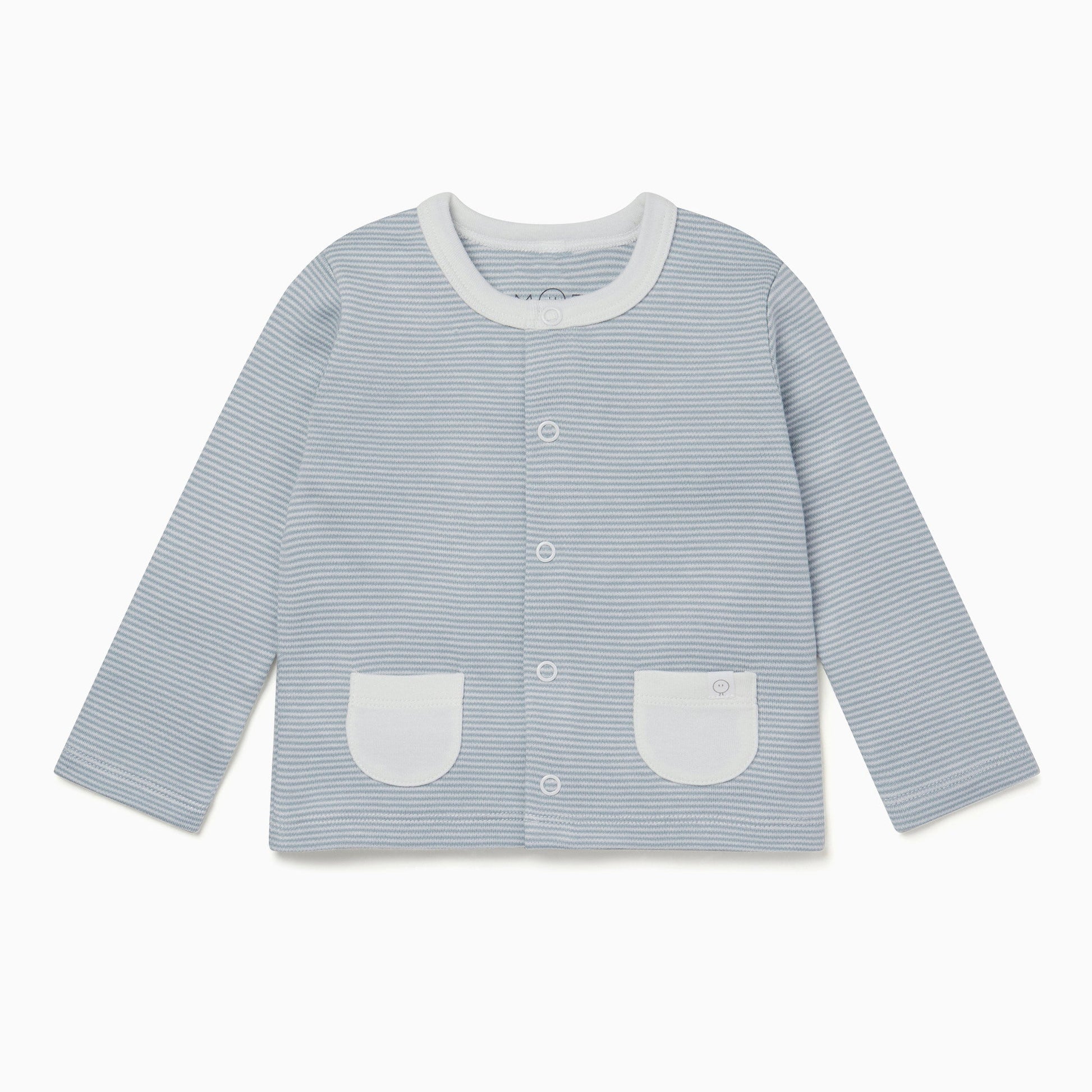 Cardigan - Blue Stripe