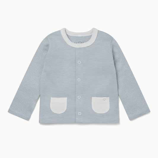 Cardigan - Blue Stripe