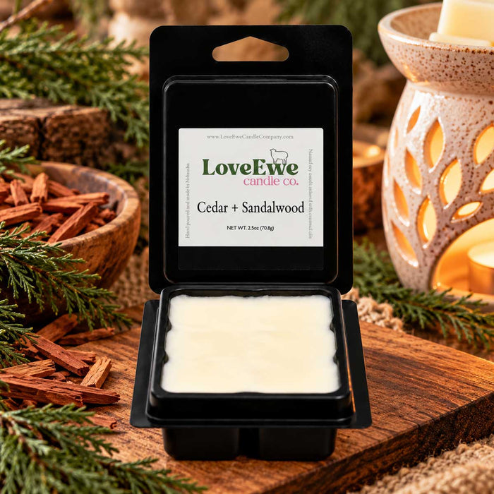 Cedar & Sandalwood Wax Melts