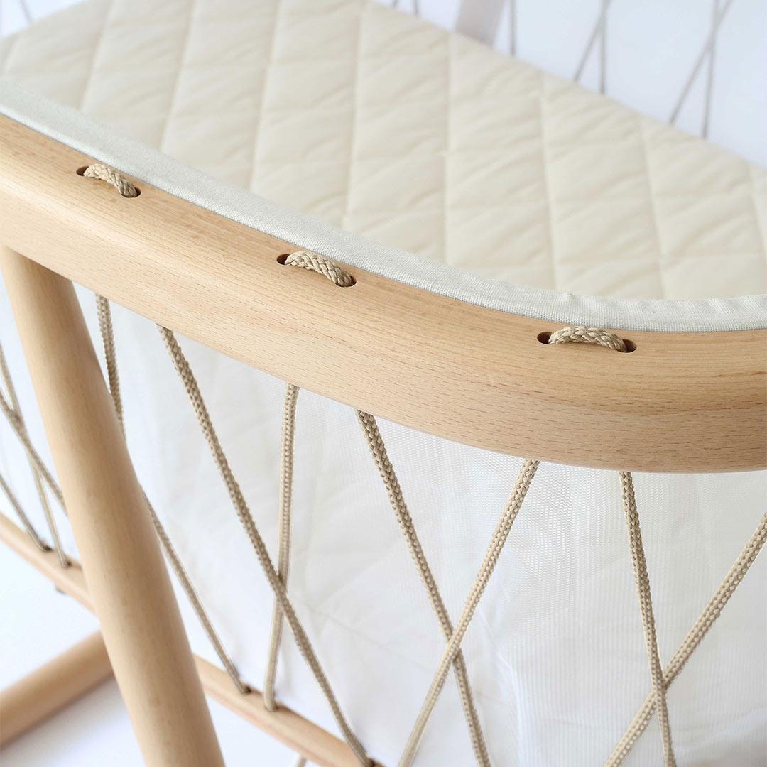 Charlie Crane KUMI Crib + Coco Mattress - Desert
