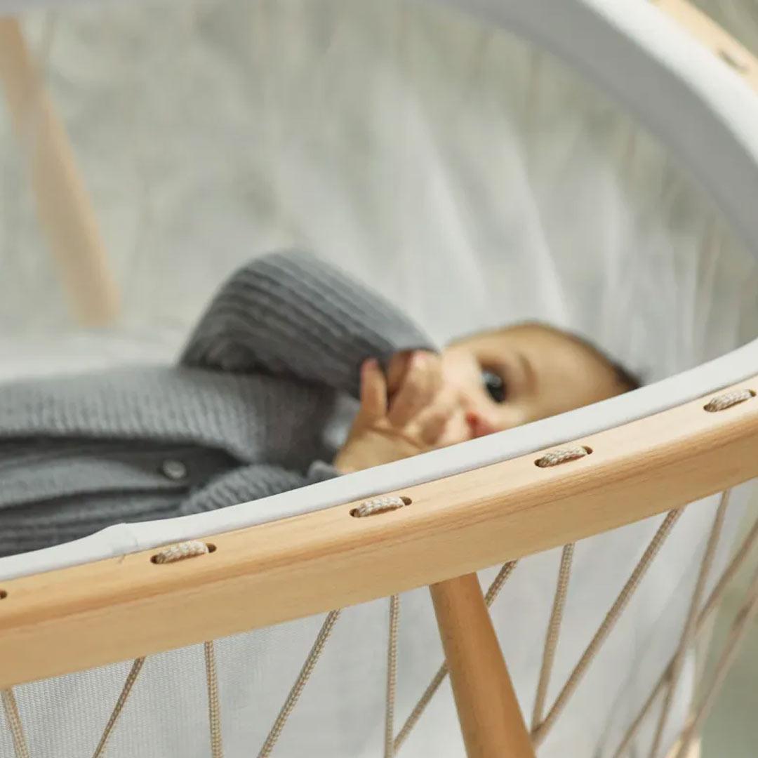 Charlie Crane KUMI Crib + Coco Mattress - Desert