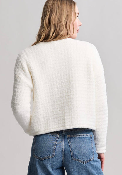 CozyChic Textured Button Front Sweaters by Barefoot Dreams