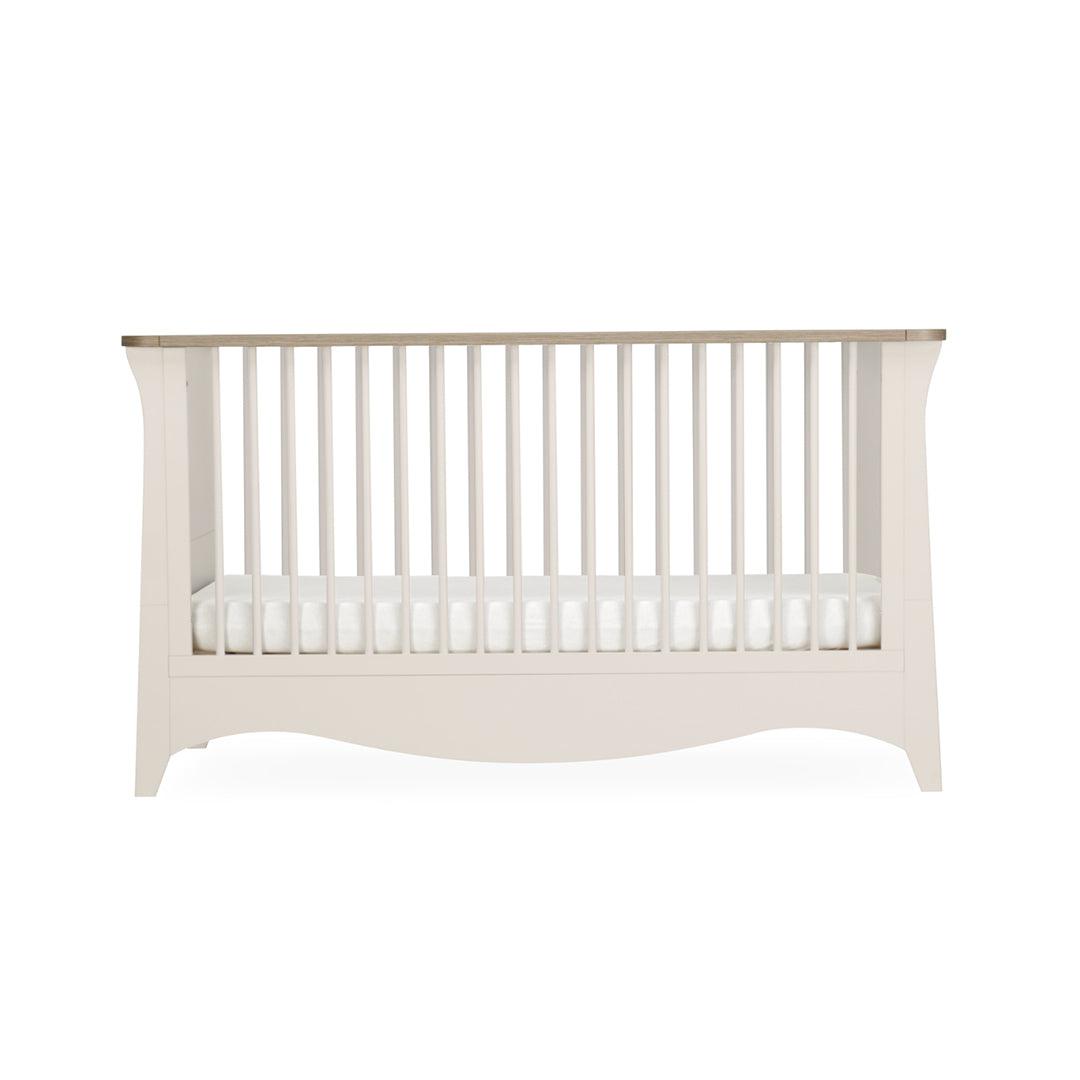 CuddleCo Clara 2 Piece Set 3-Drawer Dresser + Cot Bed  - Cashmere