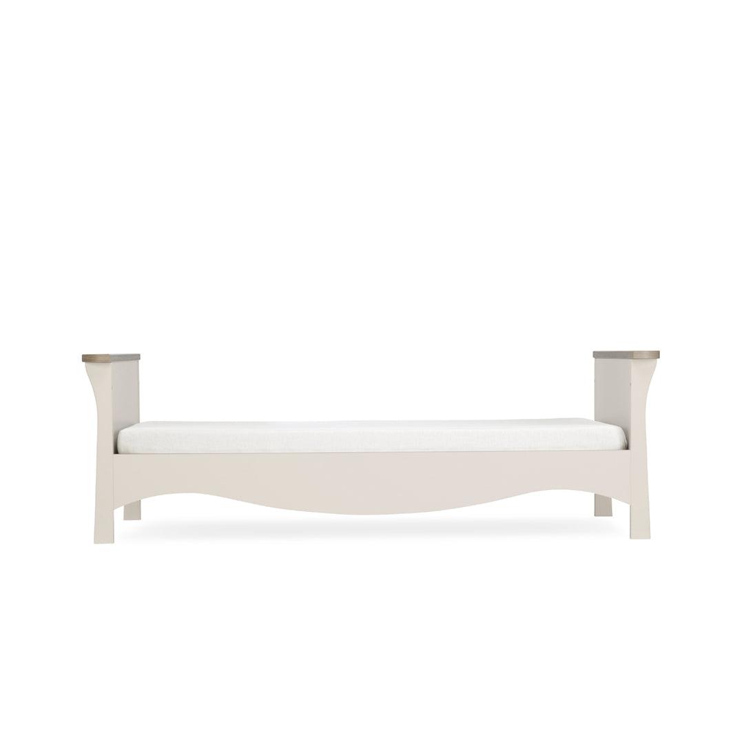 CuddleCo Clara 3 Piece Set Drawer Dresser Cot Bed + Wardrobe - Cashmere