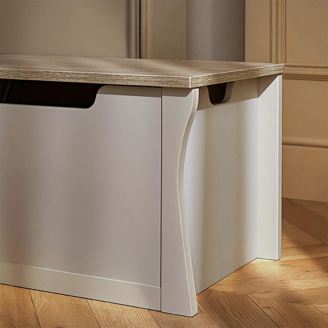 CuddleCo Clara Storage Box - Cashmere/Ash