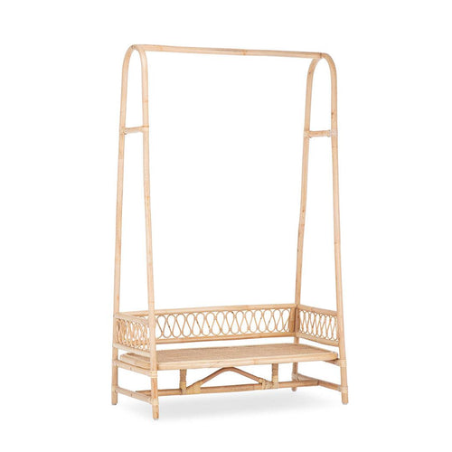 CuddleCo Aria Clothes Rail - Rattan