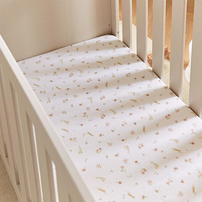 CuddleCo Cot Bed Sheets 2pk - Cashmere Meadow