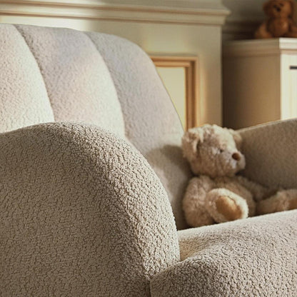 CuddleCo Etta Cuddle Chair - Boucle Mushroom