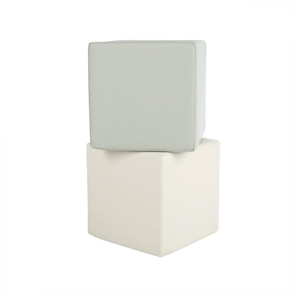 CuddleCo Soft Play Cubes 2pc - Sea Salt/Pebble