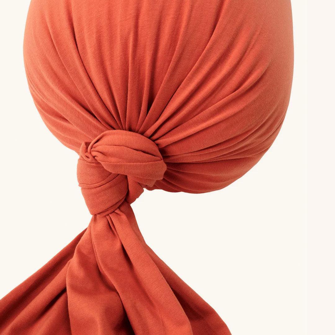 Cushy Puff Pregnancy Pillow - Terracotta Red