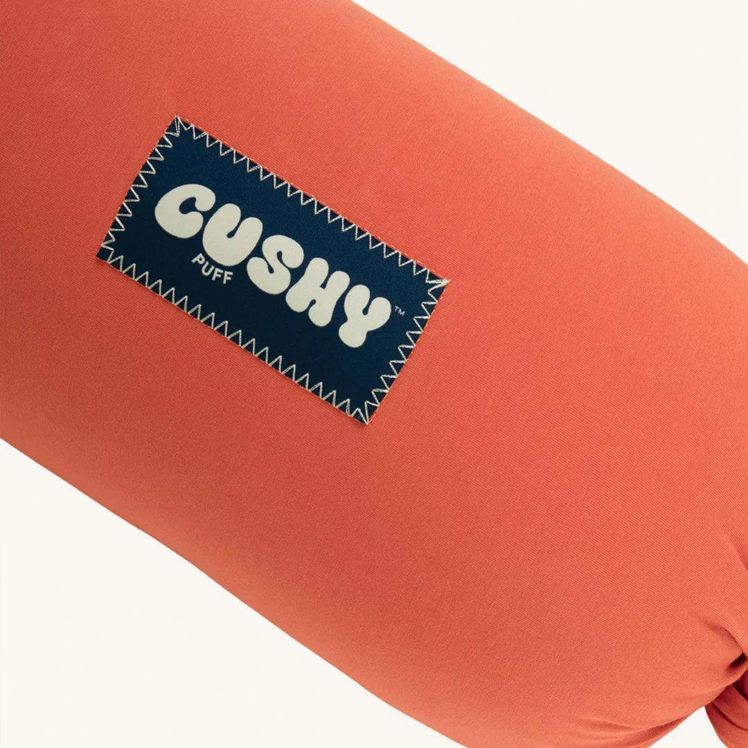 Cushy Puff Pregnancy Pillow - Terracotta Red