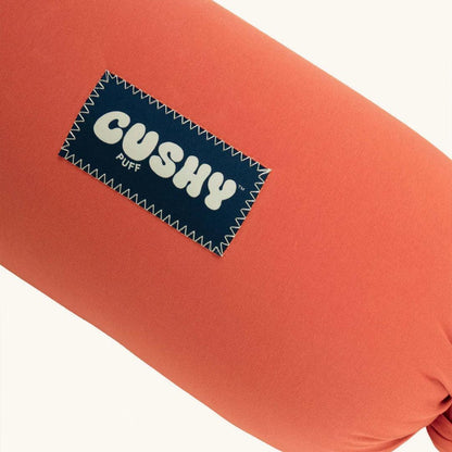 Cushy Puff Pregnancy Pillow - Terracotta Red