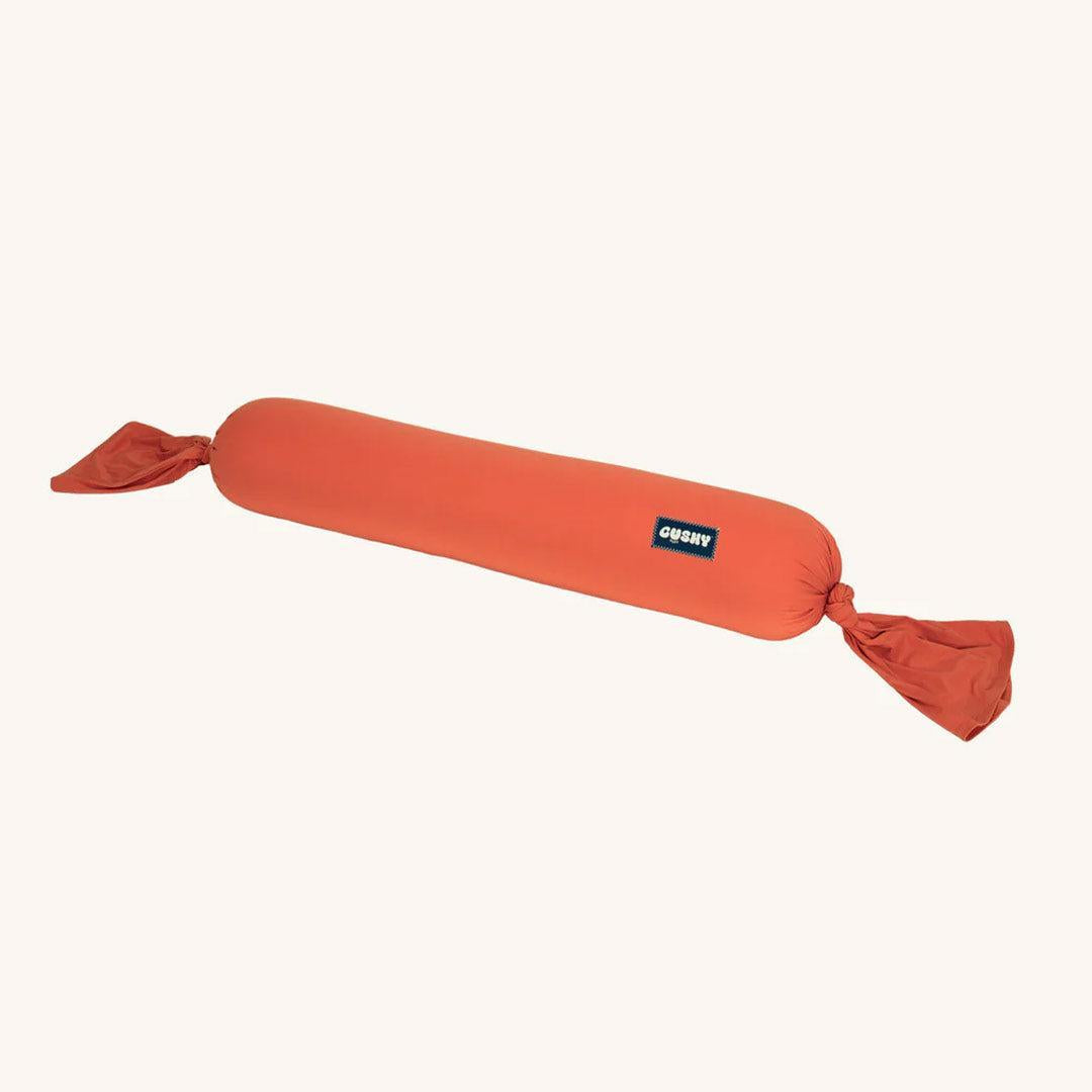 Cushy Puff Pregnancy Pillow - Terracotta Red