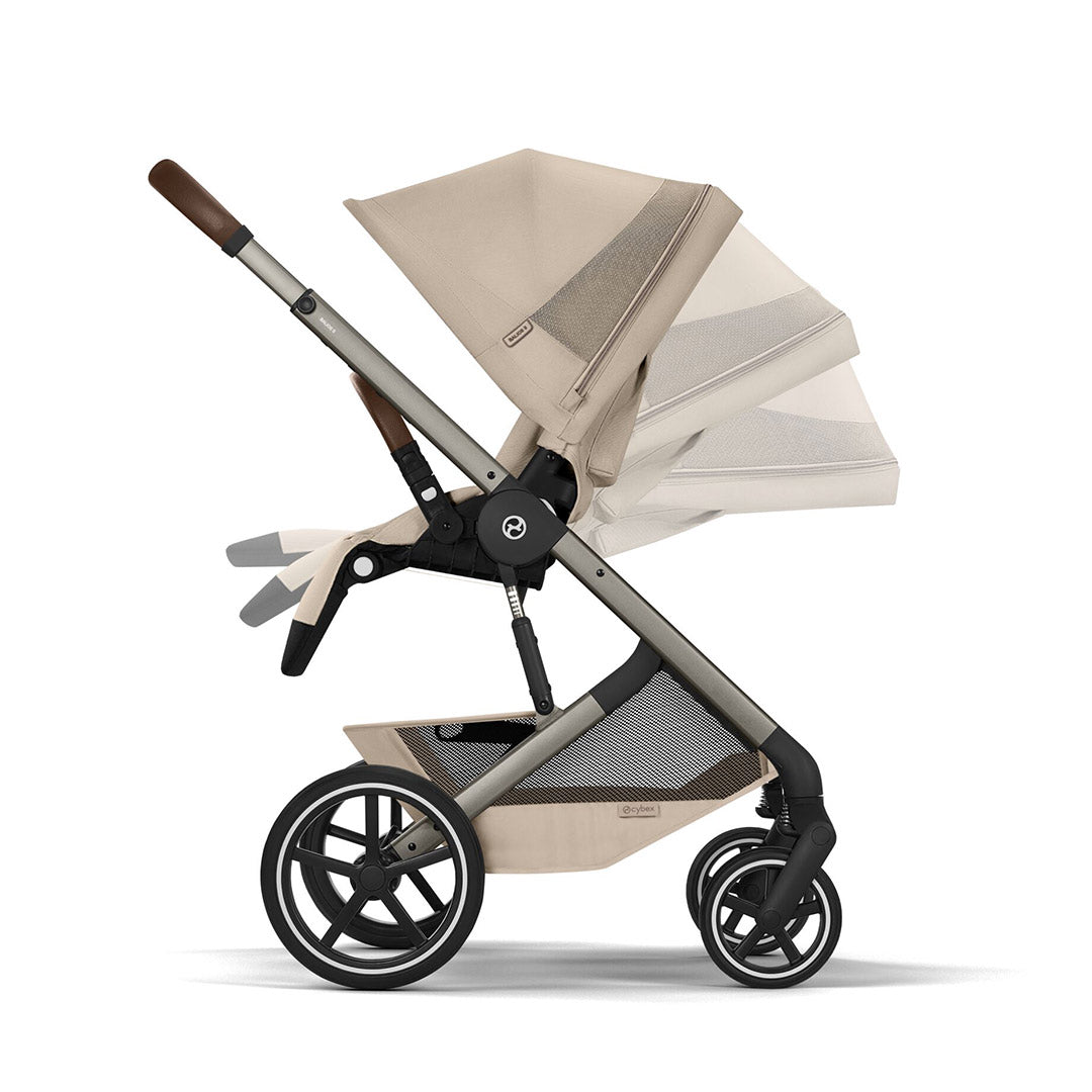CYBEX Balios S Lux Pushchair - Taupe/Almond Beige