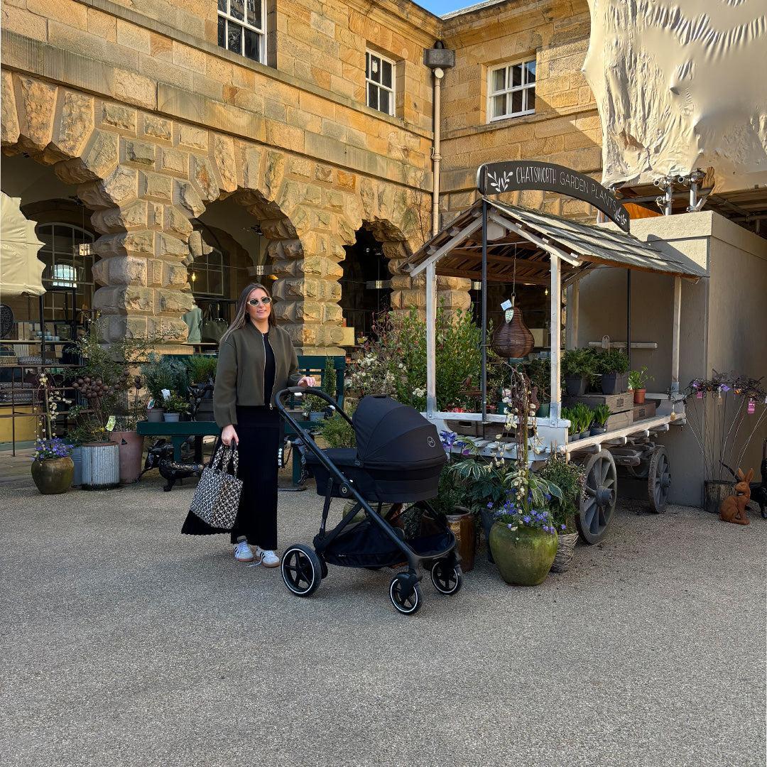 CYBEX e-Gazelle S Pushchair - Moon Black
