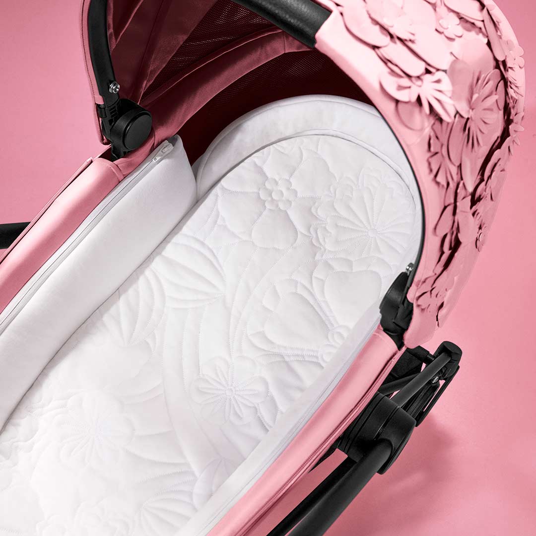 CYBEX Mios Carrycot - Simply Flowers - Dream Grey