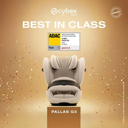 CYBEX Pallas G3 Plus i-Size Car Seat - Almond Beige