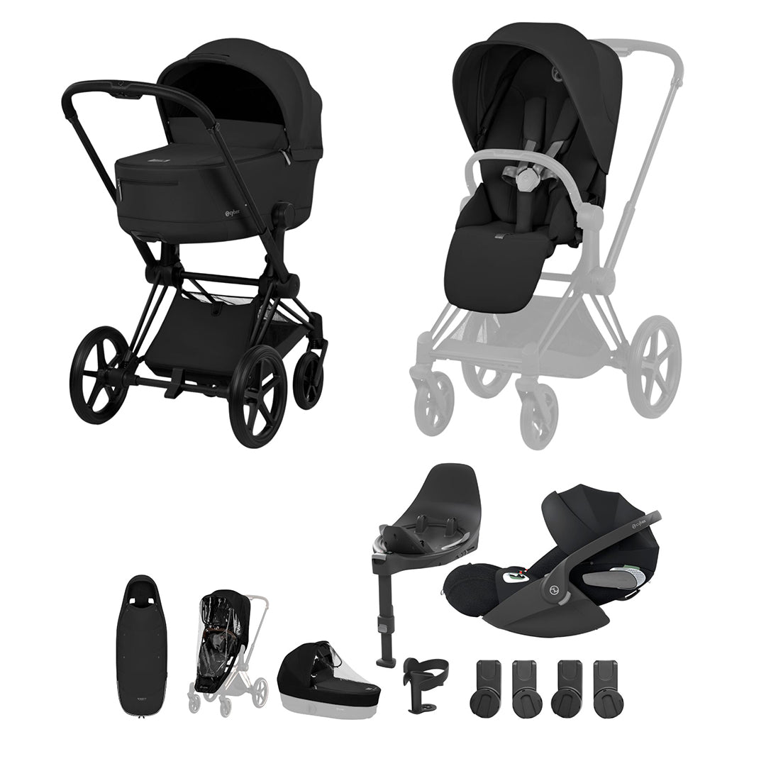 CYBEX PRIAM Fold Cot Ultimate Travel System Bundle - Comfort