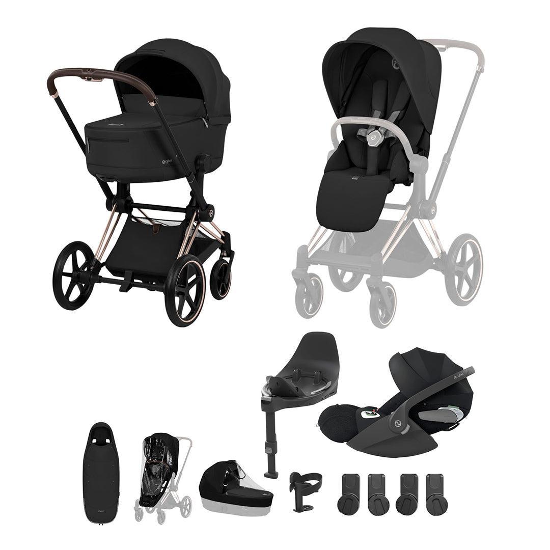 CYBEX PRIAM Fold Cot Ultimate Travel System Bundle - Comfort