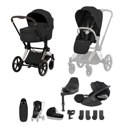 CYBEX PRIAM Fold Cot Ultimate Travel System Bundle - Comfort